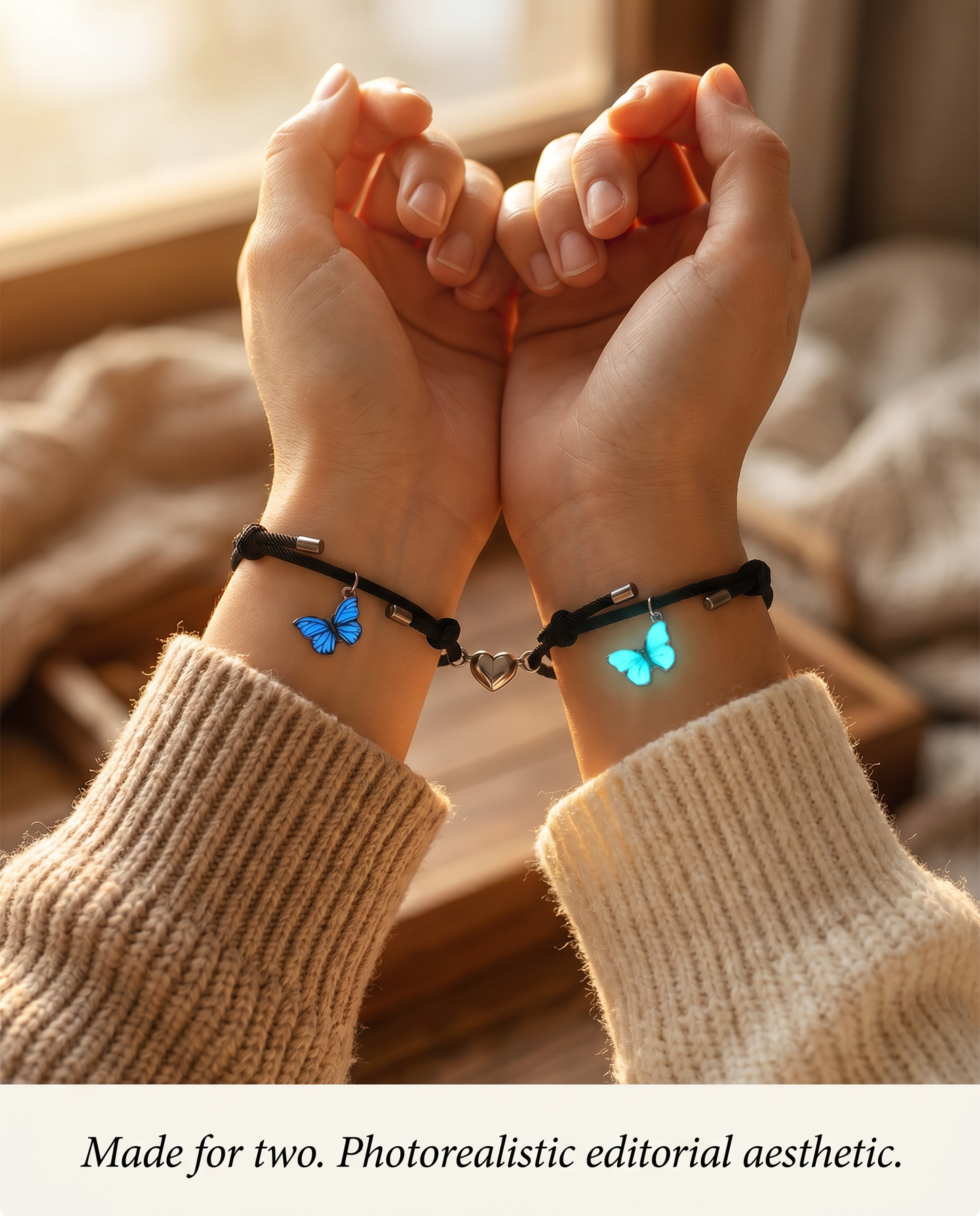 LUMÉA — The Eternal Bond™ Magnetic Glow Couple Bracelets