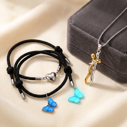 LUMÉA — The Eternal Bond™ Magnetic Glow Couple Bracelets